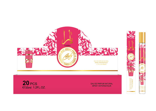 Yara candy pack 20 pcs 33ml